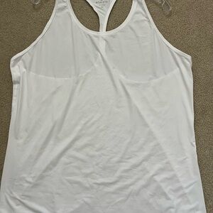 Size 1X Athleta Classic White Tank Top